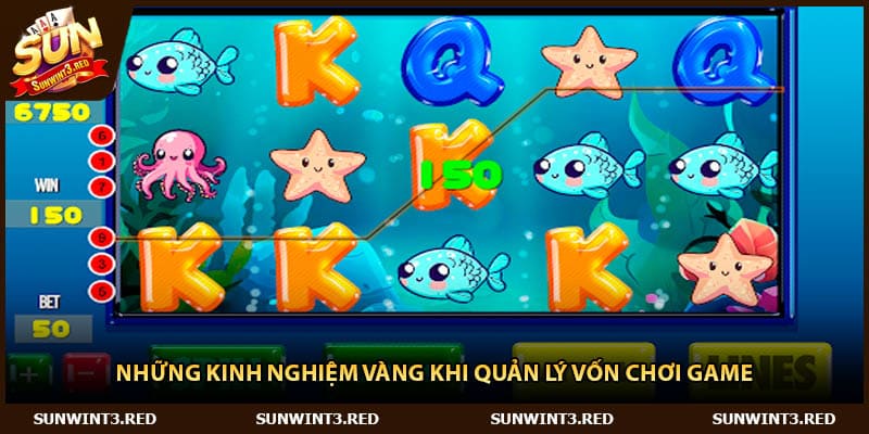 Những kinh nghiệm vàng khi quản lý vốn chơi game
